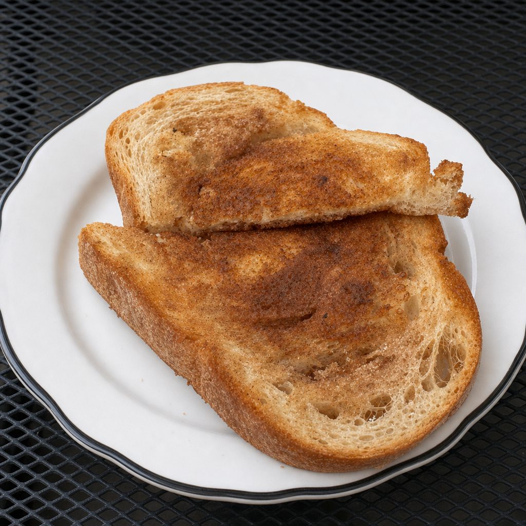 Cinnamon Sugar Toast.