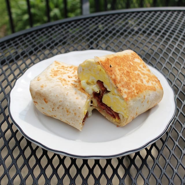 The Sun's Up Burrito.